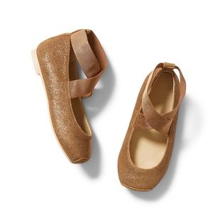 Janie & Jack Shimmer Ballet Flats